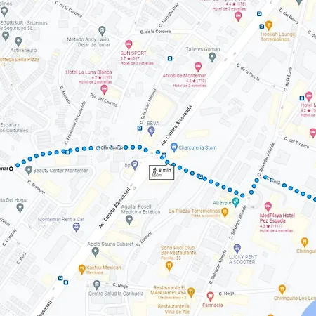 ¡nuevo! Zona Tranquila Cerca De La Playa De La Carihuela * Torremolinos